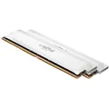 Produktbild: CRUCIAL Pro Overclocking White DIMM Kit     32GB, DDR5-6400, CL36-38-38-80, on-die ECC