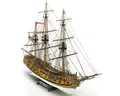 Produktbild: Rattlesnake Schlachtschiff 1/64 Holz Bausatz von Krick