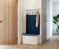 Produktbild: Raumhirsch Furniture Kompaktgarderobe ANDY Flurgarderobe modernes Design & praktischer Stauraum (Garderobenständer - Garderobe, Schuhschrank für Diele & Flur) Garderobenständer- Flurmöbel-Set mit Sitzbank