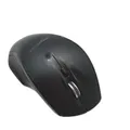 AmazonBasics Maus kabellos SchnellScrolling normale Größe Schwarz Ergonomisch