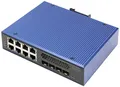 Produktbild: Digitus DN-651161 Industrial Ethernet Switch 8 + 4 Port 1 GBit/s