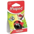 Produktbild: Maped Anspitzer mit Auffangbehälter CROC CROC EASY, 8 mm, rot, Blister mit 1 Stück (018114)