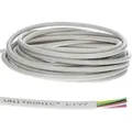 Produktbild: Lapp 10 Meter 0028504 UNITRONIC LiYY PVC-Datenleitung 4x0,5 mm2 I Lötkabel für Platine I Signalleitung I Klingelkabel I Verlängerung LED Kabel 4-adrig