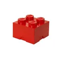 Produktbild: LEGO® Plastteam 400317300 - Aufbewahrungsbox, Rot, 4 Noppen