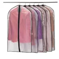 Produktbild: Kleidersack 6 Stück Kleidersäcke AnzugDurchscheinend 60x100 cm Mottenschutz W...