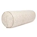 Produktbild: Bodhi Yoga Bolster Ø 22 cm | Maharaja Collection | Yogabolster aus 100% Baumwolle | Yogarolle mit Kapokfasern | Yogakissen für Restorative & Yin Yoga | Madurai/Ecru