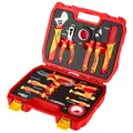 Produktbild: NEO TOOLS Elektriker Werkzeugset: 13-tlg., Isolierte CrV/S2 Werkzeuge
