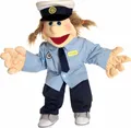 Produktbild: Living Puppets Handpuppe Puppenbekleidung Polizei Kleidung