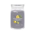 Produktbild: Yankee Candle Duftkerze Aromatic candle Signature large glass Black Tea & Lemon 567 g