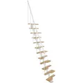 Produktbild: Minka Mittelholmtreppe Vienna Buche Weiß Raumhöhe bis 293 cm