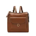 Produktbild: Fossil Damentasche Parker, LiteHide braune Mini-Rucksack aus Leder, L: 20,3 cm, B: 8,3 cm, H: 20,3 cm, ZB1921200