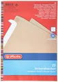 Produktbild: Herlitz Versandtasche C4 90 g Haftklebend, Recyclingpapier, blauer Engel, 25-er Packung, eingeschweißt, braun