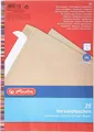 Produktbild: Herlitz Versandtasche C4 90g Haftklebend Recyclingpapier 25-er Packung Braun