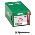 Produktbild: SPAX Universalschrauben T20 Halbrundkopf WIROX 0201010400165 4 mm x 16 mm, 1.000 St.