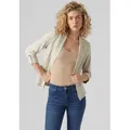 Produktbild: Vero Moda Kurzblazer VMJESMILO 3/4 LOOSE BLAZER WVN NOOS mit Leinen grau L (40)