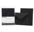 Produktbild: BUNTBOX Briefumschlag Briefumschläge DIN C4 ohne Fenster schwarz 2 St.