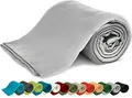 Produktbild: KiGATEX Polar-Fleecedecke, Silber, 130x160 cm, Oeko-TEX®