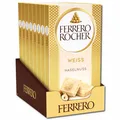Produktbild: (23,85€/1kg) Ferrero Rocher Weiss, Schokolade, 8 Tafeln je 90g