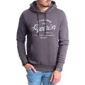 Produktbild: Jack & Jones Kapuzensweatshirt mit Kängurutasche grau XL (54/56)