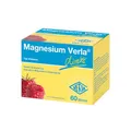 Produktbild: Magnesium Verla direkt Himbeere – 150 mg Magnesiumcitrat als praktische Direkt-Sticks, für eine schnelle Magnesium-Versorgung, ideal für unterwegs, zucker- & glutenfrei, 60 St