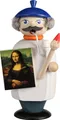 Produktbild: Räucherfigur Künstler BxHxT 7x14x6cm NEU Räuchermann Rauchmann Rauchfigur