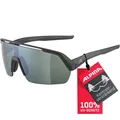 Produktbild: Unisex - Erwachsene, TURBO HR Q-LITE Sportbrille, black matt/silver, One Size