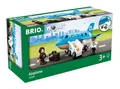 Produktbild: Brio World Eisenbahn Flugzeug Blaues Flugzeug 5 Teile 33306