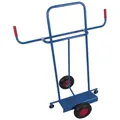 Produktbild: Plattenkarre RAL5010 Enzianblau Rohrbügel Plattenregal Plattenwagen