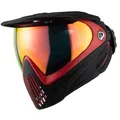 Produktbild: DYE I4 SUPER PRO MELTDOWN Paintball Maske incl. Visor Wing (schwarz/rot)