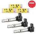 Produktbild: 3X NGK U5002 ZÜNDSPULE ZÜNDMODUL VW POLO GOLF FÜR AUDI A1 A3 SKODA IBIZA SEAT