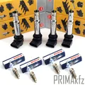 Produktbild: NGK Zündspule + BOSCH Zündkerzen für Seat Skoda VW Golf V VI Passat 1.4 TSI