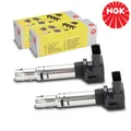 Produktbild: 2x NGK U5002 ZÜNDSPULE ZÜNDMODUL FÜR VW GOLF POLO AUDI A1 A3 SEAT SKODA IBIZA