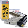 Produktbild: 4x NGK ZÜNDSPULE +4x BOSCH ZÜNDKERZE FÜR AUDI A3 SEAT SKODA VW GOLF 1.4 TSI TFSI