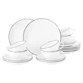 Produktbild: Seltmann Weiden Teeservice Lido Black Line 18er Set