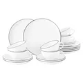 Produktbild: Seltmann Weiden Teeservice Lido Black Line 18er Set