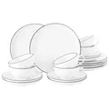 Produktbild: Seltmann Weiden Lido Black Line Teeservice 18-teilig Geschirr Set