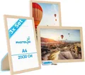 Produktbild: PHOTOLINI Bilderrahmen 3er Set, stabiles MDF-Holz, mit Acrylglas, extra Zubehör, (3er Set)