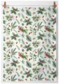 Produktbild: Ambiente® Geschirrtuch Winter greenery, (2-tlg., 2-teilig), Geschirrtücher ca.50x70cm Baumwolle