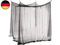 Produktbild: Moskitonetz für Doppelbett Schwarz, 210x240x190 cm Großes Moskitonetz Bett R
