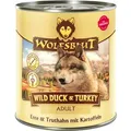 Produktbild: Wolfsblut Hunde-Nassfutter Wild Duck und Turkey Adult Ente und Truthahn mit Kart