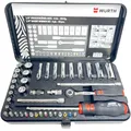 Produktbild: Würth Zebra 1/4 Zoll Steckschlüsselsatz 42tlg Ratschenkasten Knarrenkasten 09651142