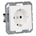 Produktbild: Jung A1520KIWW SCHUKO Steckdose mit Berührungsschutz Alpinweiß Serie A
