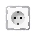Produktbild: Jung Schuko-Steckdose Safety+ alpinweiß A1520KIWW
