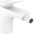 Produktbild: hansgrohe Vivenis Bidetarmatur 75200700 mit Zugstangen-Ablaufgarnitur, mattweiß