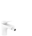 Produktbild: Hansgrohe Vivenis mattweiß, Einhebel-Bidetmischer mit Zugstangen-Ablaufgarnitur 