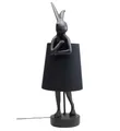 Produktbild: Kare Tischleuchte Tischlampe Animal Rabbit Matt Schwarz 68cm 53473 Lampe