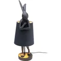 Produktbild: Kare Tischleuchte Animal Rabbit Matt Schwarz 68cm 53473 Lampe