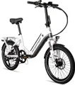 Produktbild: Bergsteiger London 20 Zoll E-Bike Klapprad mit 250 Watt Motor, Scheibenbremsen, Aluminium Ebike für Damen & Herren, Farbdisplay, Elektrofahrrad mit Shimano 7 Gang-Schaltung