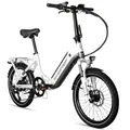 Produktbild: Bergsteiger London 20 Zoll E-Bike Klapprad mit 250 Watt Motor, Scheibenbremsen, Aluminium Ebike für Damen & Herren, Farbdisplay, Elektrofahrrad mit 7 Gang-Schaltung