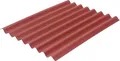 Produktbild: Onduline Bitumenwellplatte Easyline 100 x 76 cm 2,6 mm rot  Bitumenwellplatte